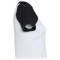Ladies' Micro Ribbed Raglan Baby Tee