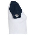Ladies' Micro Ribbed Raglan Baby Tee