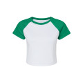 Ladies' Micro Ribbed Raglan Baby Tee