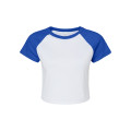 Ladies' Micro Ribbed Raglan Baby Tee