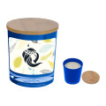 Bamboo Soy Candle With Full Color Label