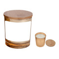 Bamboo Soy Candle With Full Color Label