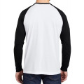 Unisex Sublimation Blackout Blank Long Sleeve T-Shirt