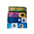 5/8" Sublimated Elastic Event Wristband w Customizable Woven