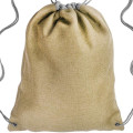 Linen Cromwell Drawstring Backpacks (13" x 16")