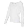 BELLA + CANVAS Women's Flowy Off Shoulder Long Sleeve Tee