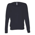 BELLA + CANVAS Women's Flowy Off Shoulder Long Sleeve Tee