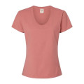 ComfortWash by Hanes Women's Garment-Dyed V-Neck T-Shirt