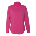 LAT Women's Quarter Zip French Terry Pullover