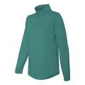 LAT Women's Quarter Zip French Terry Pullover