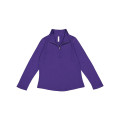 LAT Women's Quarter Zip French Terry Pullover