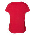 LAT Curvy Collection Women's Premium Jersey V-Neck Tee