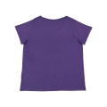 LAT Curvy Collection Women's Premium Jersey V-Neck Tee