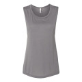 BELLA + CANVAS Women's Flowy Scoop Muscle Tank