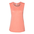 BELLA + CANVAS Women's Flowy Scoop Muscle Tank