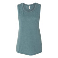 BELLA + CANVAS Women's Flowy Scoop Muscle Tank