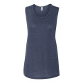 BELLA + CANVAS Women's Flowy Scoop Muscle Tank