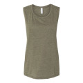 BELLA + CANVAS Women's Flowy Scoop Muscle Tank