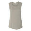 BELLA + CANVAS Women's Flowy Scoop Muscle Tank