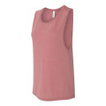 BELLA + CANVAS Women's Flowy Scoop Muscle Tank