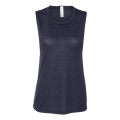 BELLA + CANVAS Women's Flowy Scoop Muscle Tank