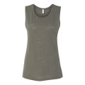 BELLA + CANVAS Women's Flowy Scoop Muscle Tank