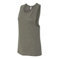 BELLA + CANVAS Women's Flowy Scoop Muscle Tank