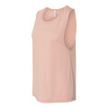BELLA + CANVAS Women's Flowy Scoop Muscle Tank