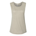 BELLA + CANVAS Women's Flowy Scoop Muscle Tank
