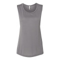 BELLA + CANVAS Women's Flowy Scoop Muscle Tank