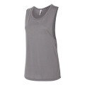 BELLA + CANVAS Women's Flowy Scoop Muscle Tank