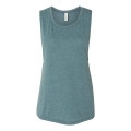 BELLA + CANVAS Women's Flowy Scoop Muscle Tank