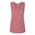 BELLA + CANVAS Women's Flowy Scoop Muscle Tank