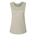 BELLA + CANVAS Women's Flowy Scoop Muscle Tank