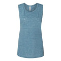 BELLA + CANVAS Women's Flowy Scoop Muscle Tank