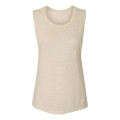 BELLA + CANVAS Women's Flowy Scoop Muscle Tank