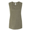 BELLA + CANVAS Women's Flowy Scoop Muscle Tank