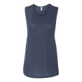 BELLA + CANVAS Women's Flowy Scoop Muscle Tank