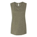 BELLA + CANVAS Women's Flowy Scoop Muscle Tank