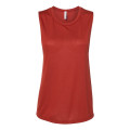 BELLA + CANVAS Women's Flowy Scoop Muscle Tank