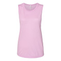 BELLA + CANVAS Women's Flowy Scoop Muscle Tank