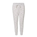 J. America Women's Melange Fleece Joggers