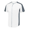 Augusta Sportswear Men's Full Button Baseball Jersey