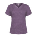 Badger Women's Triblend Performance V-Neck T-Shirt