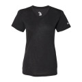 Badger Women's Triblend Performance V-Neck T-Shirt