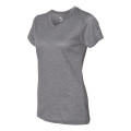 Badger Women's Triblend Performance V-Neck T-Shirt