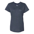 Badger Women's Triblend Performance V-Neck T-Shirt