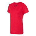 Badger Women's Triblend Performance V-Neck T-Shirt