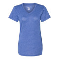Badger Women's Triblend Performance V-Neck T-Shirt