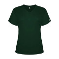 Badger Women's Triblend Performance V-Neck T-Shirt